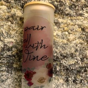 Various sublimation tumblers, makeup bags, and many more